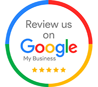 A google review badge for my business